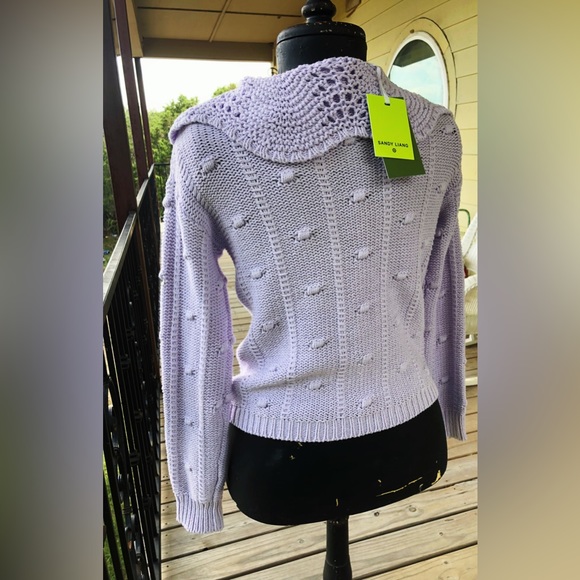 Woman’s collard pullover sweater-sandy liang x target size XS NWT - Picture 6 of 6